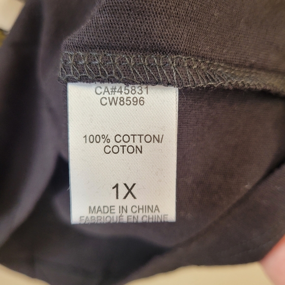 CHASER Fearless Eagle Graphic Tee Size 1X - Picture 5 of 8